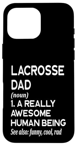 Lacrosse Dad Definition - スポーツゲームウォッチファンペアレント スマホケース iPhone 16 Pro Max 用