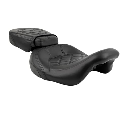 Siège deux places moto pour Harley Touring et Electra Glide 2009-2023