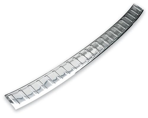 Recambo Boot Sill Protector Stainless Steel High Gloss Polished Chrome Look Compatible with Mercedes GLC - X254 - Year of Manufacture from 2022 - Styling and Protection for the Bumper - Image 5