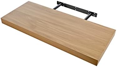 Etrexonline Estante de Pared 80x25x4cm Color Roble, Balda Flotant...