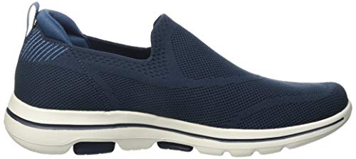 Skechers Go Walk 5 - Ritical Tênis, Masculino, Azul Escuro / Azul, 39
