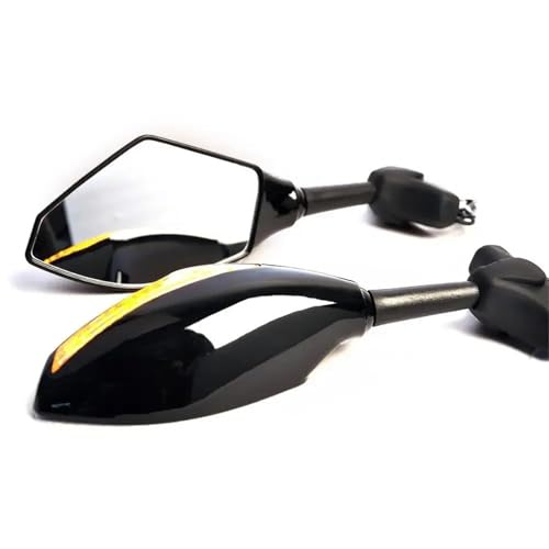 Espejos retrovisores e intermitentes con luces integradas para Triumph Daytona 675