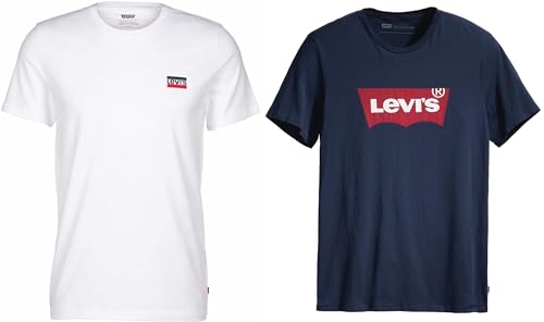 T-Shirt Levi's Sportwear White M anti-déformation coton résistant