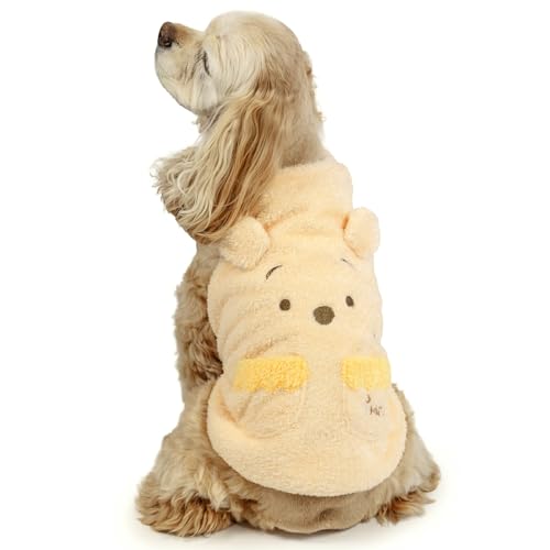 ペットパラダイス 犬 服 冬 ディズニー くまのプーさん もこもこベスト ブランド イエロー 小型犬 【参考 SM 柴犬 ビーグル (〜13kg) ペットパラダイス国内直営店72店舗展開2025/10/1時点】 注目