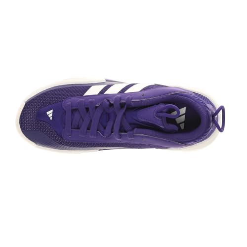 adidas Womens Sm Exhibit Select 2.0 Low Basketball Sneakers Shoes - Purple4