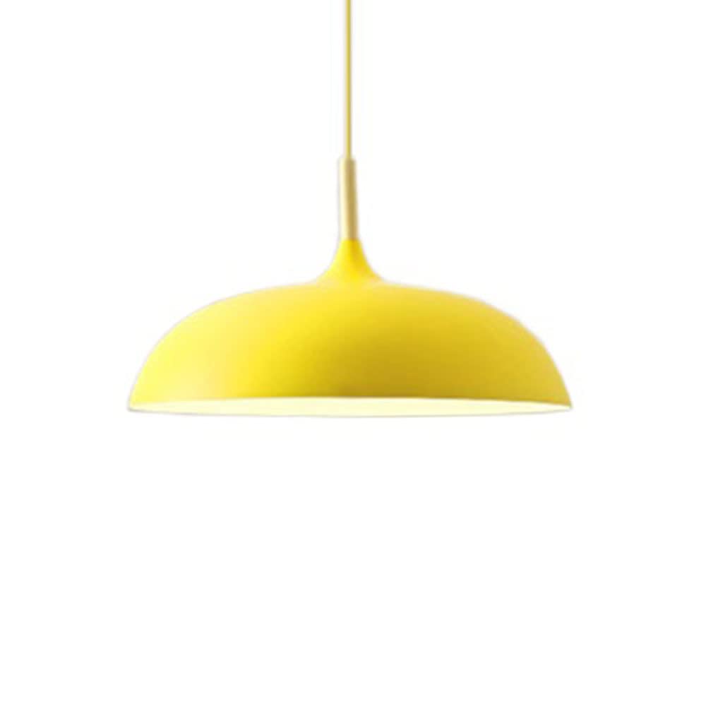 HAIIQU Creative Light Fitting Scandinavian Light Shade Minimalist Dome Pendant Light In Printed Colourful Farmhouse Kitchen Pendant Lighting Over Island Sink Light Fixtures,60cm