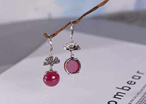 Pendiente de diseño para mujer ideal como regalo sofisticado con motivo de pavo real 5