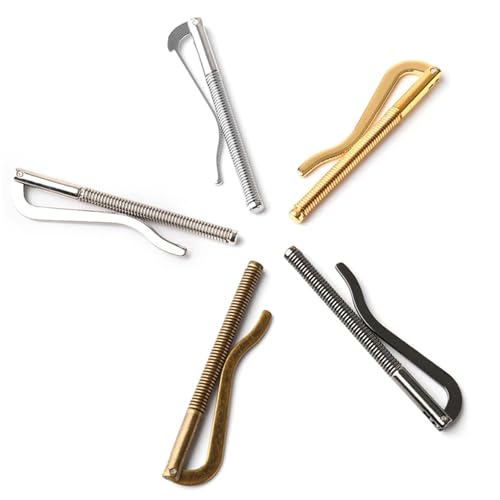 200Pc Metal Bifold Money Clip Bar Wallet Replace Parts Spring Clamp Cash Cheque Holder For Pocket 75mm/3 inch