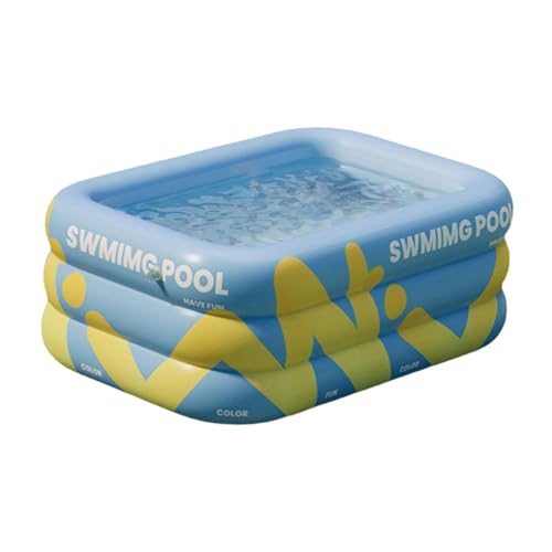 Image of ARTISOUL Inflatable Swimming Pool Paddling Pool for Kids and Adults Lawn Outdoor Blue 1.5M | Home & Garden | Yard, Garden & Outdoor Living | Pools & Spas | Swimming Pools | Inflatable & Kid Pools