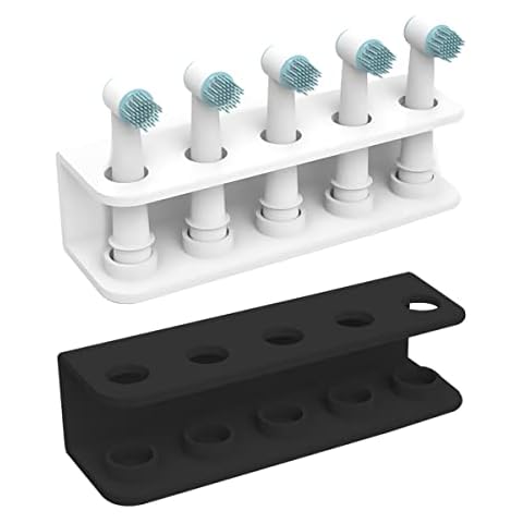 Soporte para Cabezales de Cepillo de Dientes Eléctrico Zliger, 2 Piezas Cover