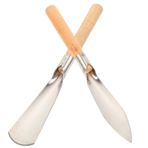 Abaodam Stainless Steel Shovel Practical Shovel for Outdoor Trowel for Garden Gardening Hand Trowel