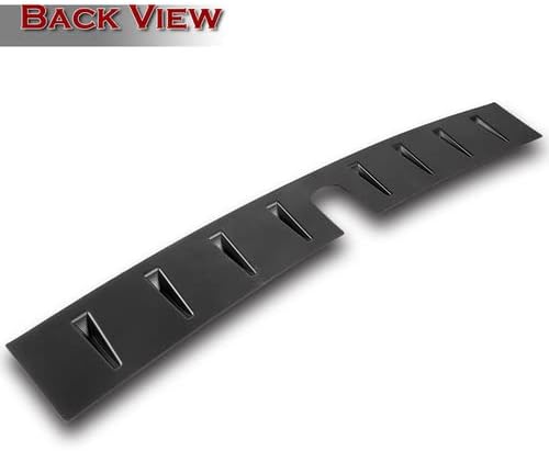 Shark Fin Vortex Rear Window Roof Spoiler Compatible with 2022-2025 Subaru WRX, 2023 2024(Matt Black)