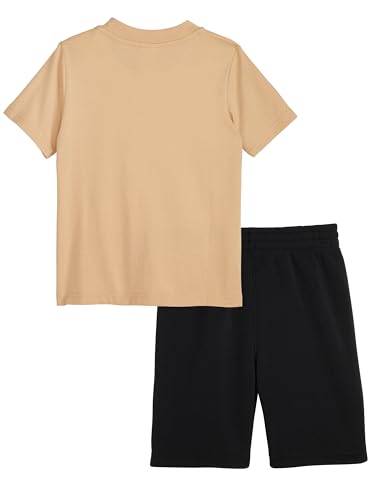 Image of PUMA Kids Graphic T-Shirt & Fleece Short Set (Toddler)