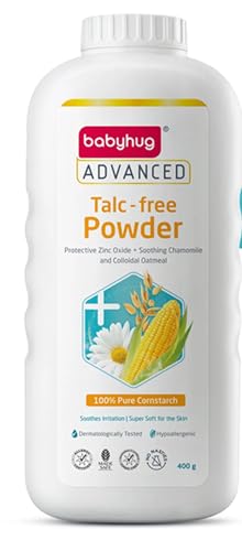 Babyhug Advanced Talc-Free Dusting Powder – 400 gm Babyhug Advanced Talc-Free Dusting Powder – 400 gm