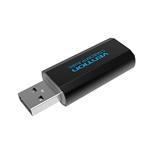 Docooler VENÇÃO USB Placa de Som Externa com 3.5mm Stereo Fone De Ouvido Mic Adaptador de Driver-fre