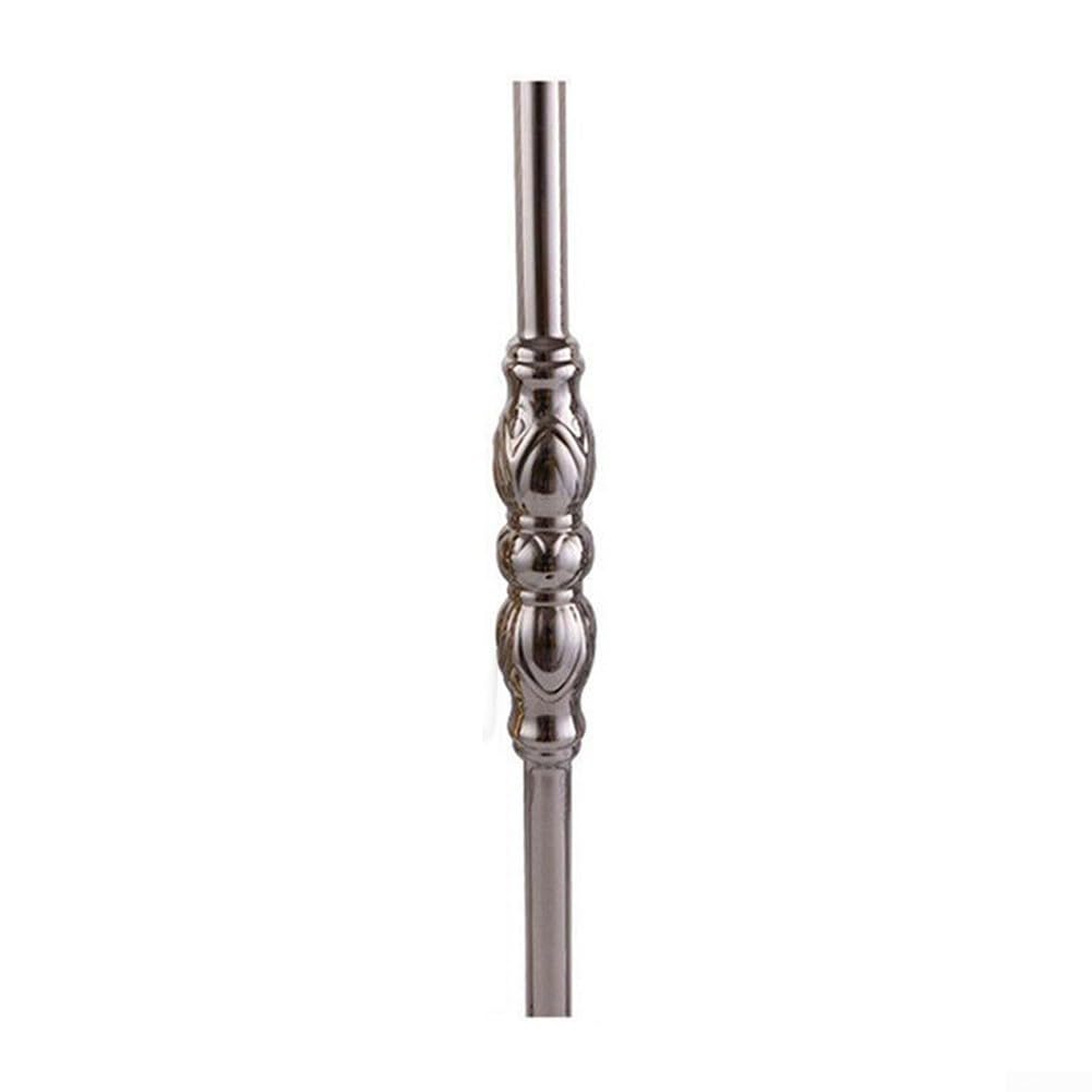 Piezas de balaustre de balcón de escalera de estilo europeo, barra de acero inoxidable 304, columnas de acero inoxidable, para escaleras y balcones con diseño clásico (barra de loto