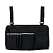 Wheelchair Bag,Wheelchair Armrest Accessories Side Bag,Multi-Pocket Reflective Tape mesh Pocket Walker Wheelchair armrest Storage Bag Suit for Elderly, Seniors,Handicap,Disabled
