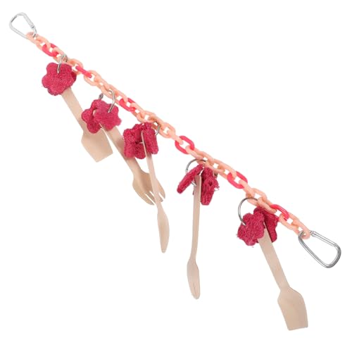 Hemoton Parakeet Chewing Durable Bird Cage Accessory for Birds for Biting Climbing and Playtime Keeps Parrots Engaged and Happy