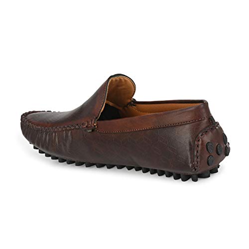 Image of Prolific Men's Casual & Party Textured Drving & Loafers