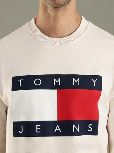 Image of Logo Regular fit Cotton Sweatshirt