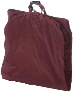 Preferred Nation 48" Nylon Cover W/ 5 Hangers Garment Bag, Burgandy
