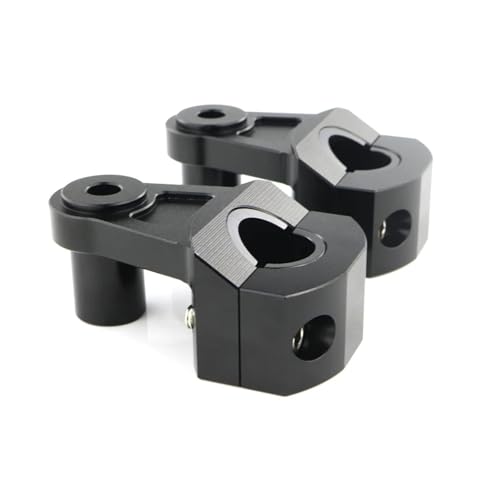 Abrazadera montaje motocicleta con elevadores manillar ajustables para XR650L de 22 mm 2