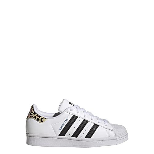 Adidas Superstar Shoes Kids', White, Size 5