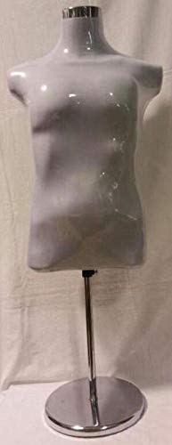 R&F srls Manichino Busto con Asta Bianco Uomo ESPOSITORE vetrina Negozio
