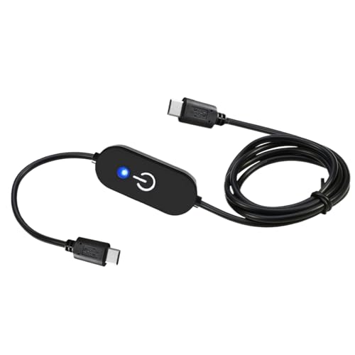 Controlador de atenuación LED – Control táctil USB Tipo C – Regulador de brillo con indicador para tiras LED – Para salón, biblioteca, escalera y tocador de oficina y cocina