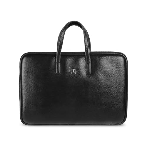 Image of Mochi Unisex Adults Casual Synthetic Soft Body Zipper Closure Solid Laptop Bags With 1 Pocket And 1 Compartments