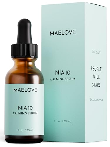 MAELOVE NIA 10 Niacinamide Serum, Calming Face Serum for Strength...