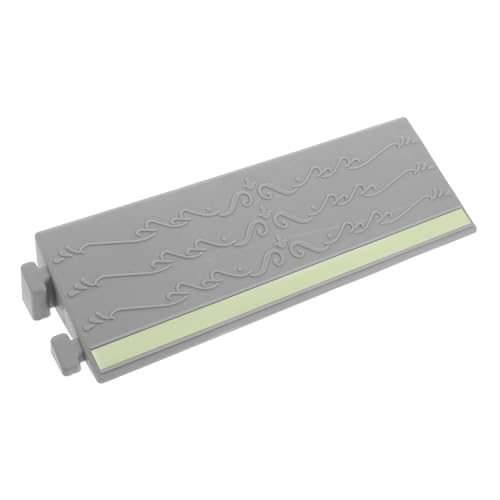 IMIKEYA Rampe D'accès Antidérapante pour Robot Nettoyeur, Tapis de Seuil Intérieur Phosphorescent Gris 30 X 3,5 Cm, Rampe Montée Porte pour Balayeuse Robot...