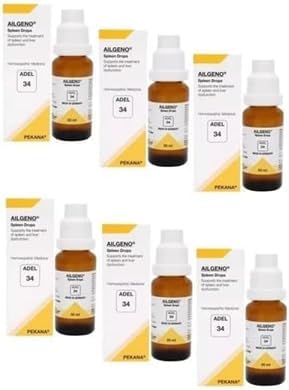 ADEL - 34 Single Homeopathic Remedies (Pack of 6) - by Healthcart_17