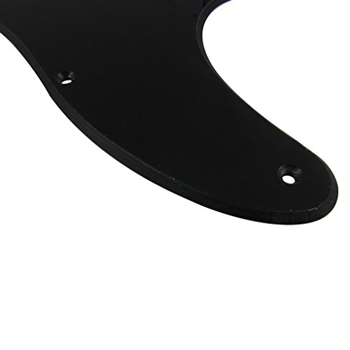 IKN 8 trous 1 pli noir Tele Pickguard plaque de protection de trou de cou à bobine unique avec vis de montage pour… - Les Beatles, Paul McCartney, John Lennon, RIngo Starr, George Harrison IKN 8 trous 1 pli noir Tele Pickguard plaque de protection de trou de cou à bobine unique avec vis de montage pour… – Image 5