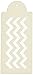 Designer Stencils Wide Chevron Cake Stencil, Beige/Semi-Transparent