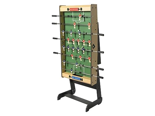 Vente-unique-Tischfußballtisch klappbar - MDF - 121 x 61 x 79 cm - Helle Naturfarben - Horton – Bild 6