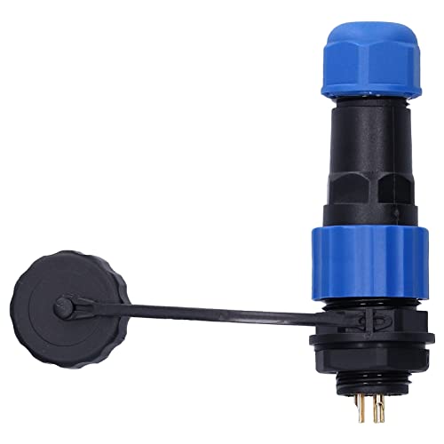 Conector enchufe aviación 3 pines cobre puro oro miniatura 4