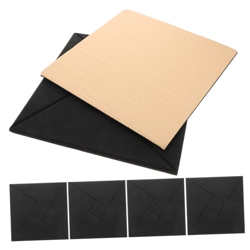 Paneles acústicos autoadhesivos absorbentes de sonido 6pcs para salas de cine en casa, habitaciones de música y dormitorios, reducción de ruido miniatura 1