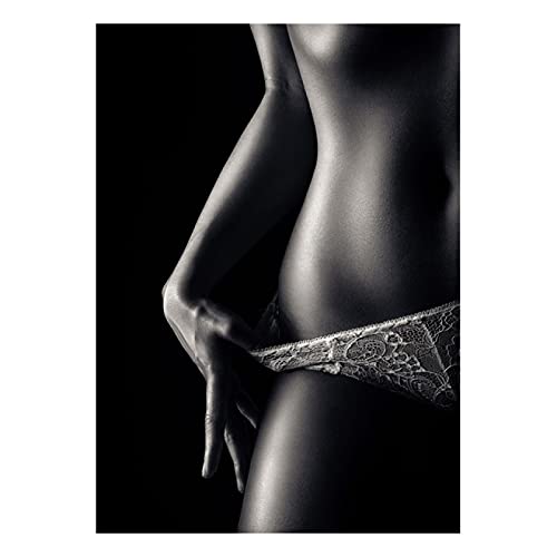 Figuur Canvas Schilderij Zwart Wit Vrouwen Posters en Prints Moderne Muur Art Foto's voor Woonkamer Decoratie 50x70cm|19… - Image 5