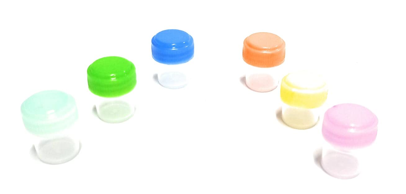 Homeo Quarter Dram Plastic Vials - Pack of 288 Clear Transparent Bottles for Homeopathy Medicine (1 ml) — Amazon image 5