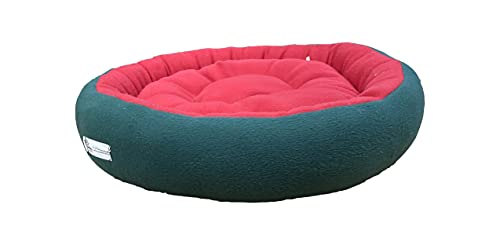 Image of Premium Medium Size Dog Bed for Medium Dogs and Puppies Anti Skid Bottom Washable Orthopedic Big Dog /cat Beds Red /Green