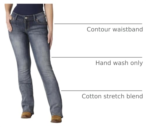 Image of Wrangler Ladies Retro Sadie Boot Cut Jeans