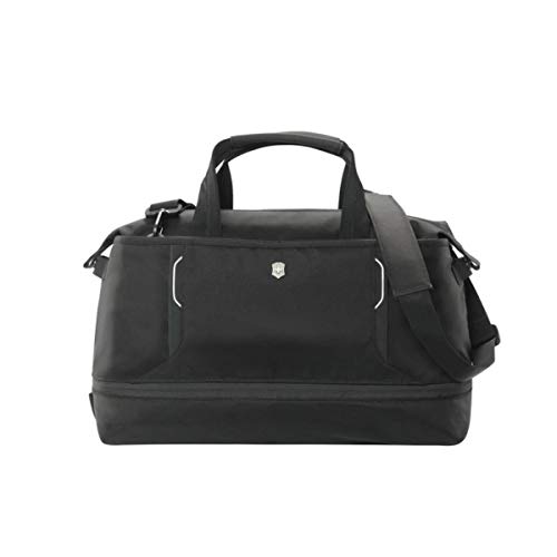 Victorinox Werks Traveler 6.0 Weekender Bag with Zipper Expansion, Black, 12.6-inch