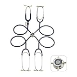 MDF® Pulse Time Teaching Stethoscope with embedded digital LCD clock - 4 Users - Navy Blue (MDF757PT-04)