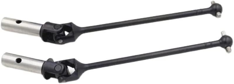 R.S 2 piezas de eje de transmisión trasero de metal CVD 89028 para HOBAO 8SC Star Star-E RC accesorios de piezas de actualización de coche