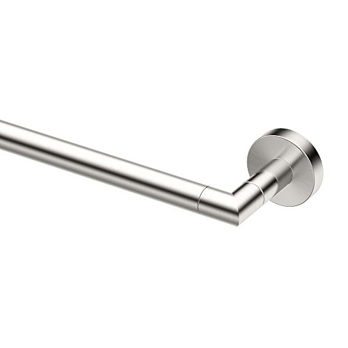 Image of Gatco 4641 Glam 18 inch Towel Bar, Satin Nickel | Wall Mounted Towel Holder For Bathroom