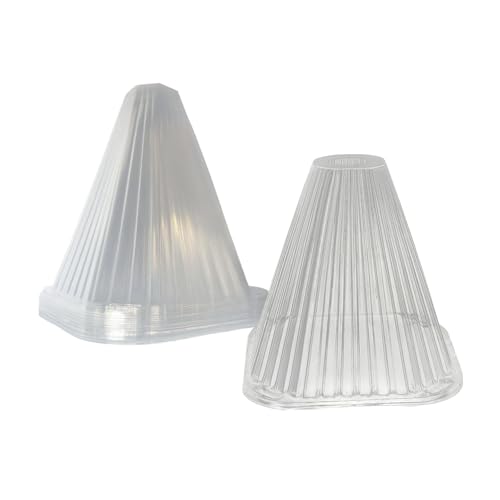 DeeRace 【2025新開発】植物カバー 苗カバー クローシュ 植物保護ベル 苗ドーム 植物保護カバー 再利用可能な ガーデンツール プラントカバー 虫よけカバー 鉢植え 発芽育苗 防風 防虫 鳥対策 凍結保護 霜よけ 野菜栽培 多肉植物 家庭菜園 園