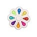 BOMING Fidget Dimple Toy Jouets à main anti-stress pour enfants, faciles à utiliser, silicone souple