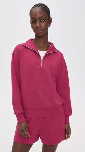 Image of Varley Women's Hawley Half Zip Sweater