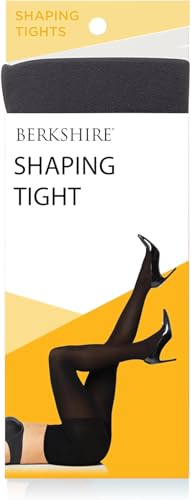 Image of Berkshire - 4796 Women's 90 Denier Soft Opaque Shaping Panty Footed - Control Top, High Waist Shaping Tights For Women